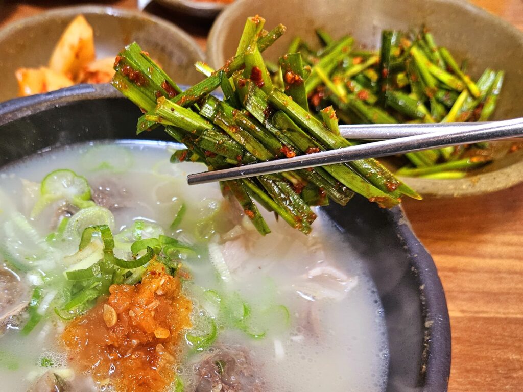 韓國釜山捷運新平站永珍豬肉湯飯-血腸湯飯ˋ