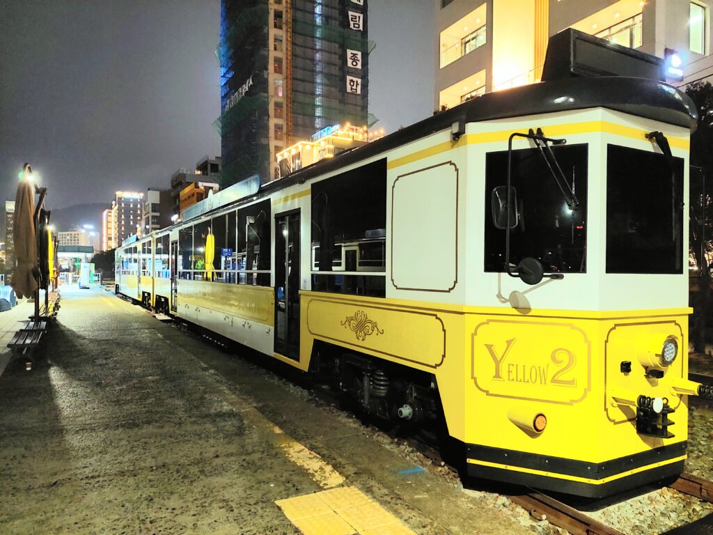 海雲台海岸列車終點站
